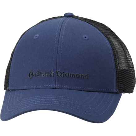 BLACK DIAMOND BD Trucker Hat in Indigo/Black/Bd Wordmark