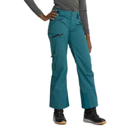 BLACK DIAMOND Boundaryline Ski Pants - Waterproof, Insulated in Sea Pine