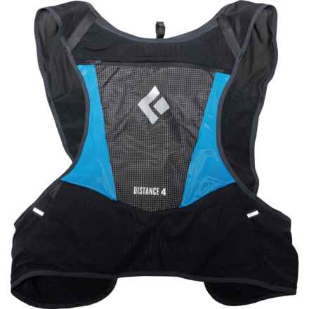 BLACK DIAMOND Distance 4 Hydration Vest (For Men and Women) in Ultra Blue