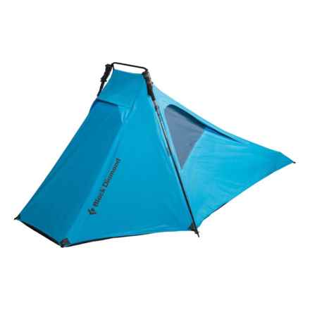 BLACK DIAMOND Distance Tent with Trekking Z-Poles - 2-Person, 3-Season in Distance Blue