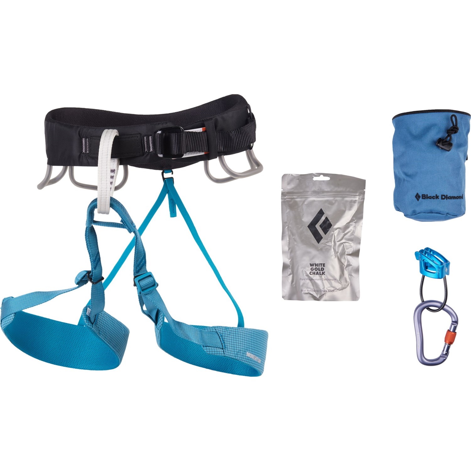 Black Diamond Equipment Momentum Climbing Harness Package (For Women
