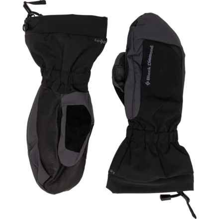 BLACK DIAMOND Glissade Ski Mittens - Waterproof, Insulated in Black