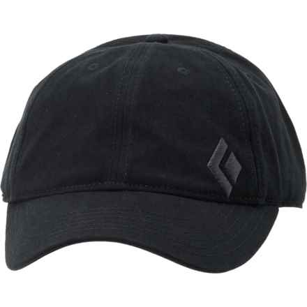 BLACK DIAMOND Heritage Baseball Cap in Black Corner Diamond