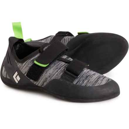 BLACK DIAMOND Momentum Climbing Shoes - Neutral Arch  (For Men) in Black/Anthracite