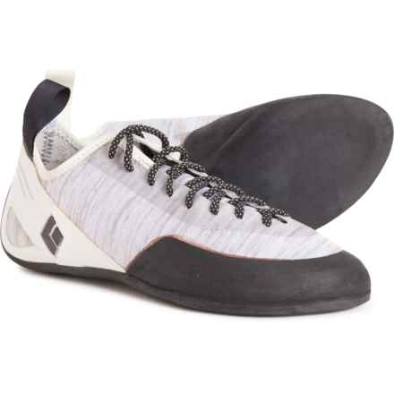 BLACK DIAMOND Momentum Lace Climbing Shoes - Neutral Arch (For Women) in White/Alloy