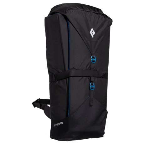 BLACK DIAMOND Pipe Dream 45 L Climbing Backpack - Black in Black