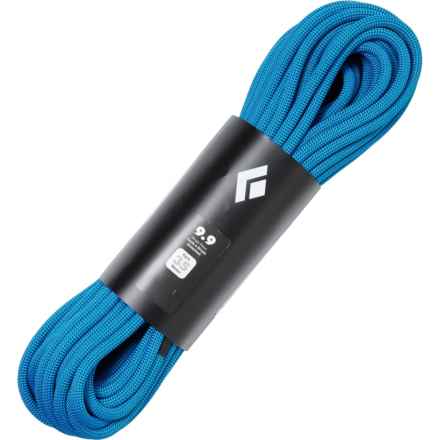 BLACK DIAMOND Single 9.9 Climbing Rope - 35 m in Dual Blue