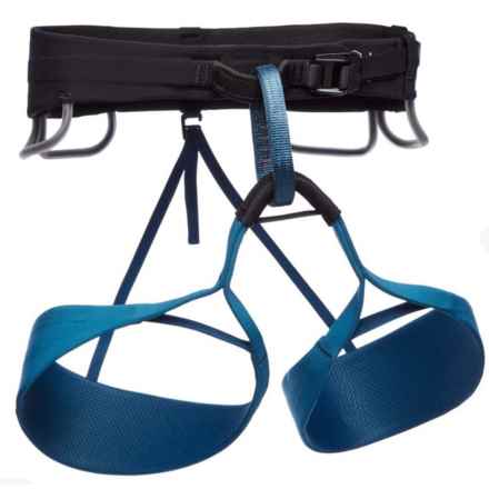 BLACK DIAMOND Solution Climbing Harness (For Men) in Astral Blue