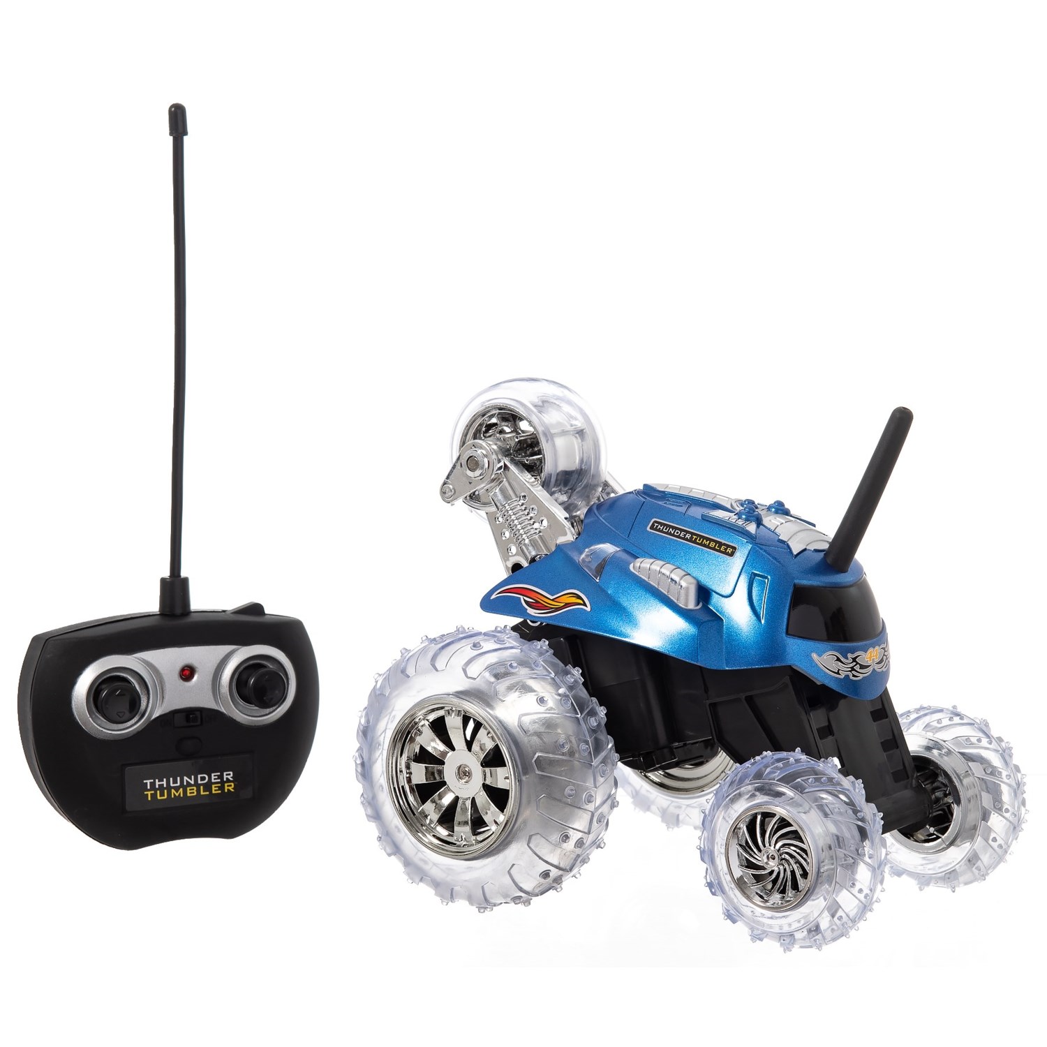 Black Series RemoteControlled Monster Spinning Car