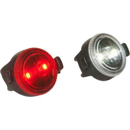 Blackburn Click Combo LED Bike Light Set - 2-Pack in Black