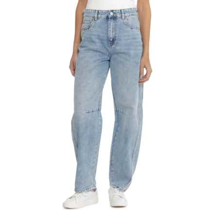 Blank NYC Barrel Leg Denim Jeans in Easy Going