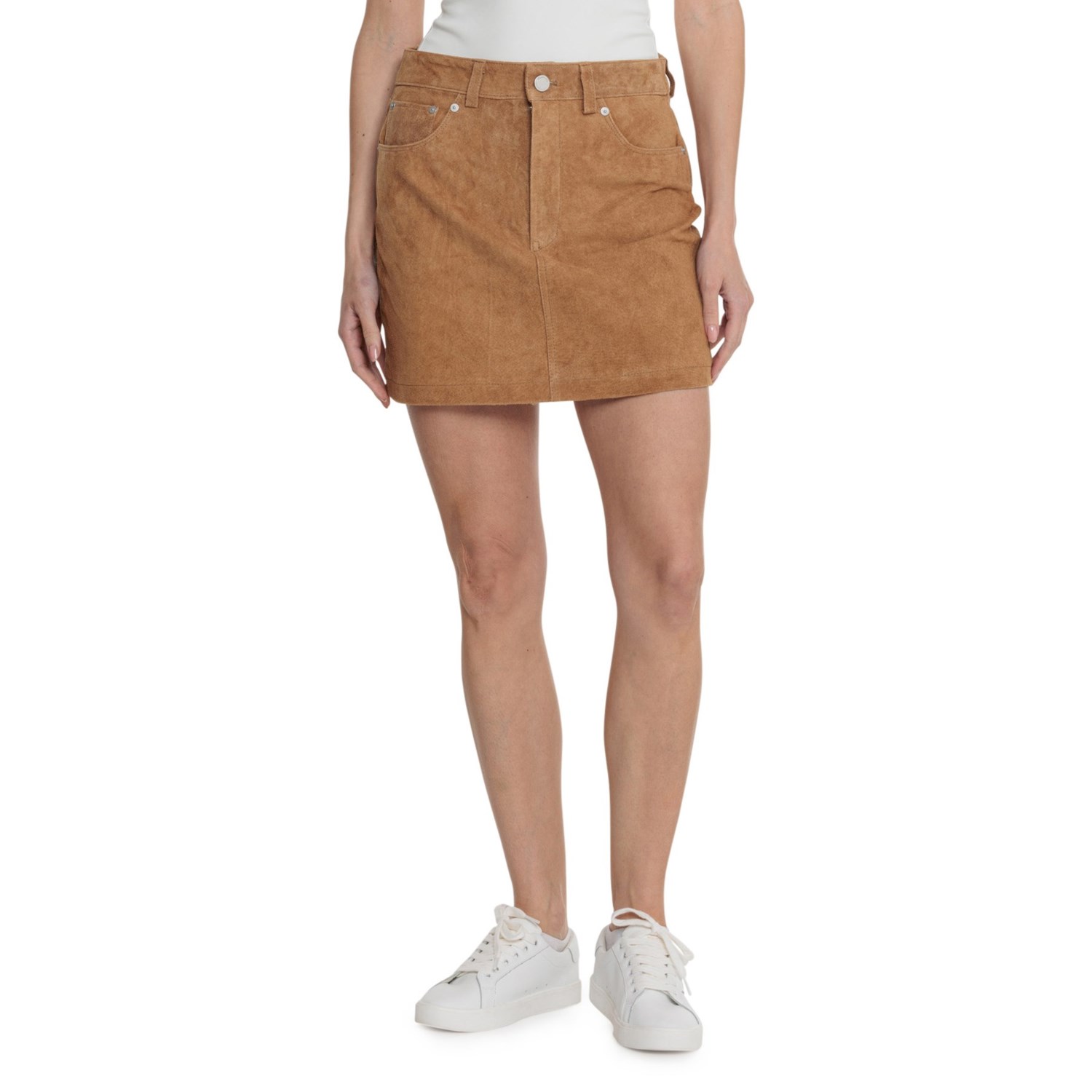 Blank nyc suede mini skirt hotsell