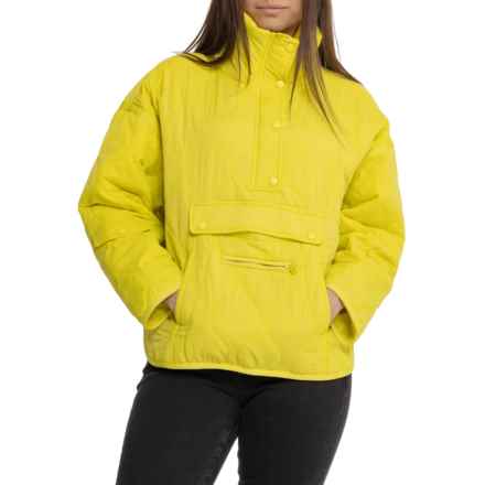 Blank NYC Nylon Quilted Puffer Jacket - Insulated in Crash Diet