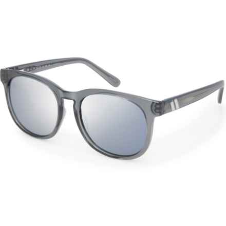 BLENDERS H-Series X2 Sunglasses - Polarized in Smoke Thunder/Gloss Crystal Black/Silver