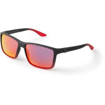 BLENDERS Mesa Sunglasses - Polarized Mirror Lenses (For Men and Women) in Black/Red
