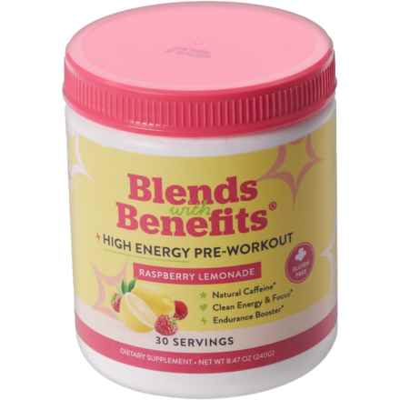 Blends with Benefits Raspberry Lemonade Pre-Workout Powder - 8.47 oz. in Multi