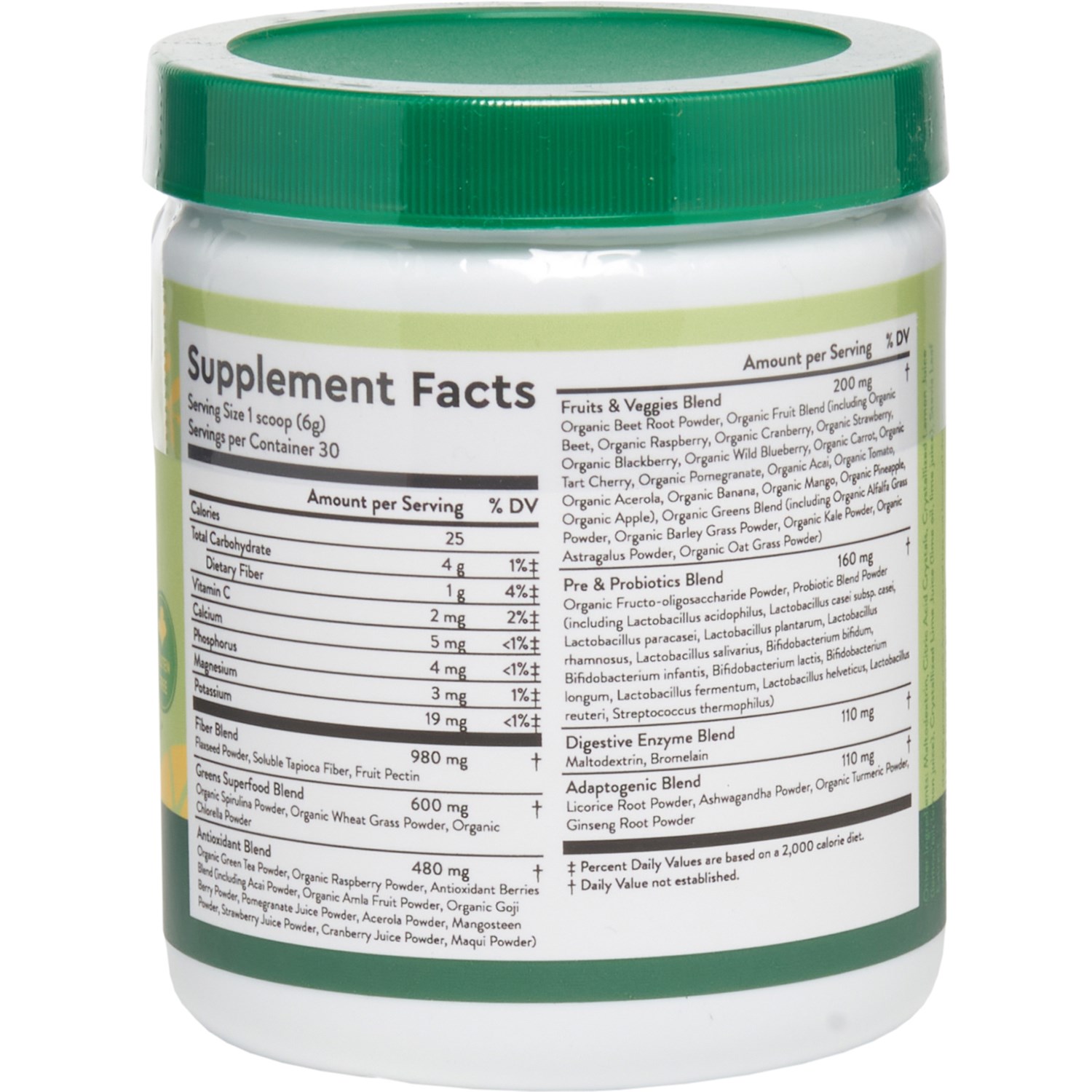 Blends with Benefits Super Citrus Greens and Superfoods Supplement 30