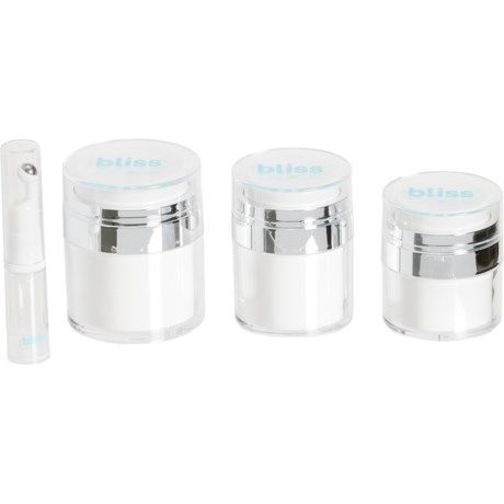 BLISS Airless Skincare Jar Set - 4-Piece - Save 28%