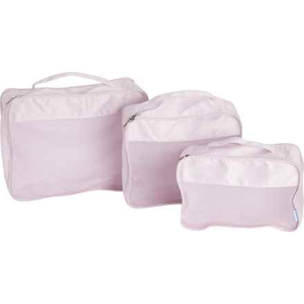BLISS Packing Cube Set - 3-Piece in Pink Gaze