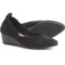 Blondo Etta Wedge Shoes - Waterproof, Nubuck (For Women) in Black
