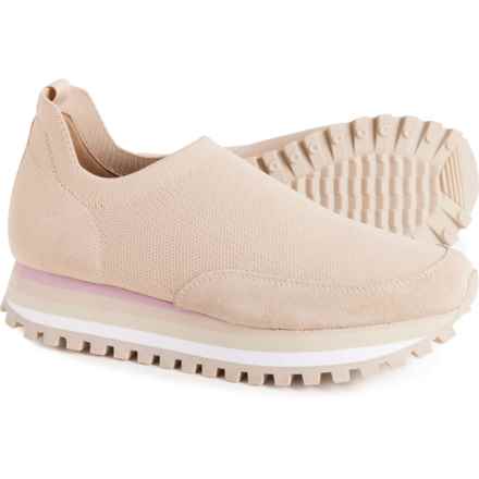 Blondo Lakelyn Knit Sneakers - Slip-Ons (For Women) in Sand
