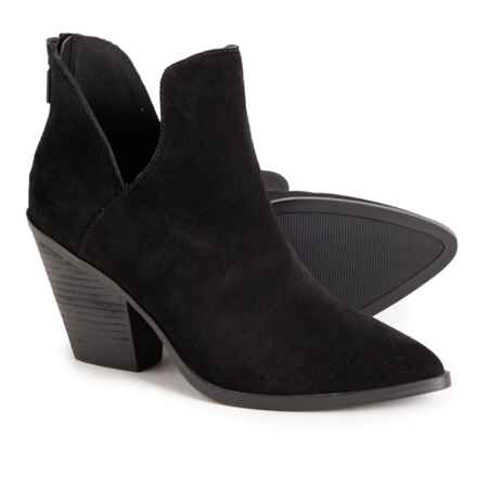 Blondo Neda Ankle Boots - Waterproof, Suede (For Women) in Black