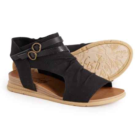 Blowfish Boxie Sandals (For Women) in Black