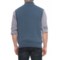 441YG_2 Blue Gents Vest - Zip Neck (For Men)