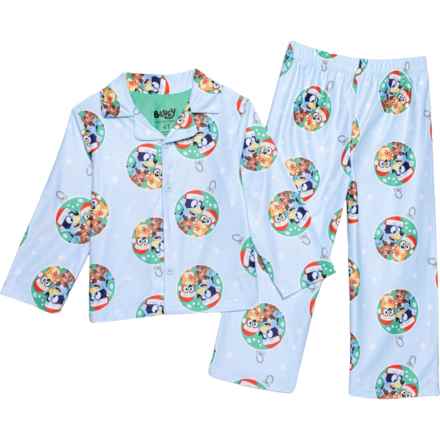 Bluey Toddler Boys Ornament Pajamas - Long Sleeve in Multi