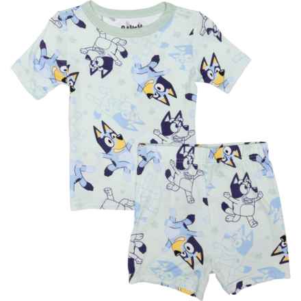 Bluey Toddler Boys Pajamas - Short Sleeve in Multi