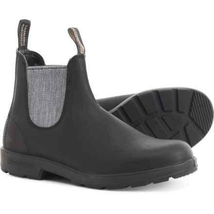 Blundstone 1914 Original Chelsea Boots - Leather, Factory 2nds (For Men and Women) in Black/ Grey