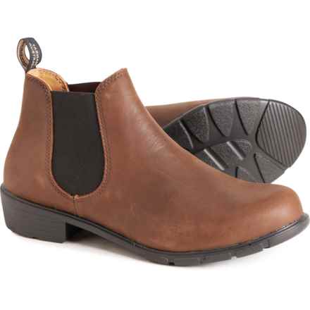 Blundstone 1970 Chelsea Boots - Leather, Factory 2nds (For Women) in Antique Brown