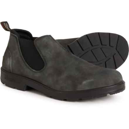 Blundstone 2035 Original Slip-On Shoes - Nubuck, Factory 2nds (For Men) in Rustic Black