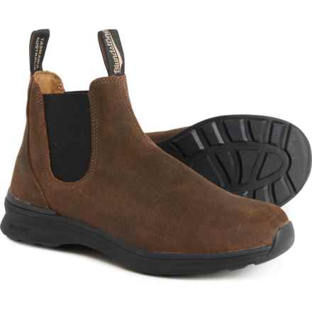 Blundstone 2142 Active Series Chelsea Boots - Nubuck, Factory 2nds (For Men and Women) in Brown