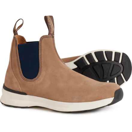 Blundstone 2146 Chelsea Sneaker Boots - Suede, Factory 2nds (For Women) in Sand And Navy