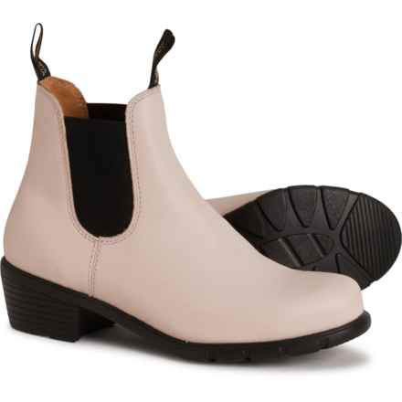 Blundstone 2160 Heeled Chelsea Boots - Leather, Factory 2nds (For Women) in Pearl