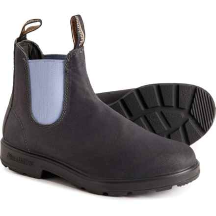 Blundstone 2209 Chelsea Boots - Suede, Factory 2nds (For Men and Women) in Steel Grey/Blue