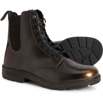 Blundstone 2218 Lace-Up Boots - Leather, Factory 2nds (For Women) in Gold Brush