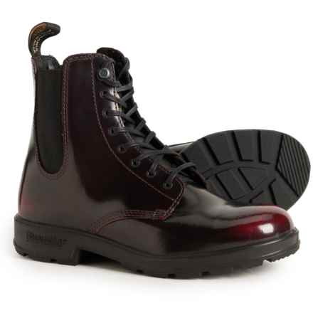 Blundstone 2220 Originals Lace-Up Boots - Leather, Factory 2nds (For Women) in Bordeaux/Brush