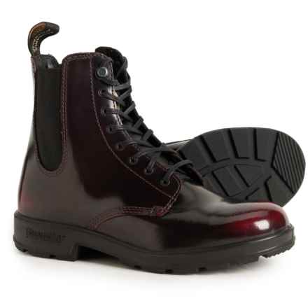 Blundstone 2220 Originals Lace-Up Boots - Leather, Factory 2nds (For Women) in Bordeaux/Brush