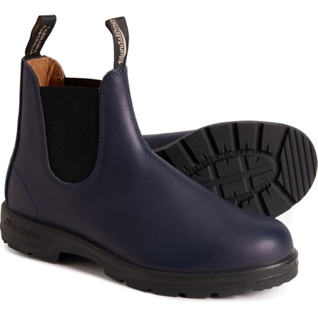 Blundstone 2246 Chelsea Boots - Leather, Factory 2nds (For Men and Women) in Navy