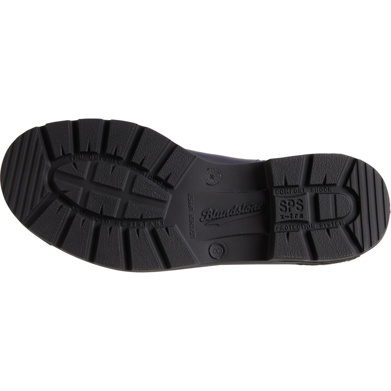Stivaletti uomo Blundstone in nabuk Navy