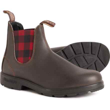 Blundstone 2308 Collaboration Chelsea Boots - Leather, Factory 2nds (For Men) in Brown/Red