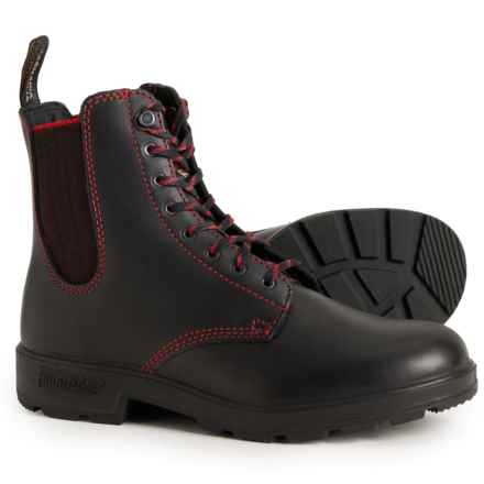 Blundstone 2325 Originals Lace-Up Boots - Leather, Factory 2nds (For Women) in Red/Black