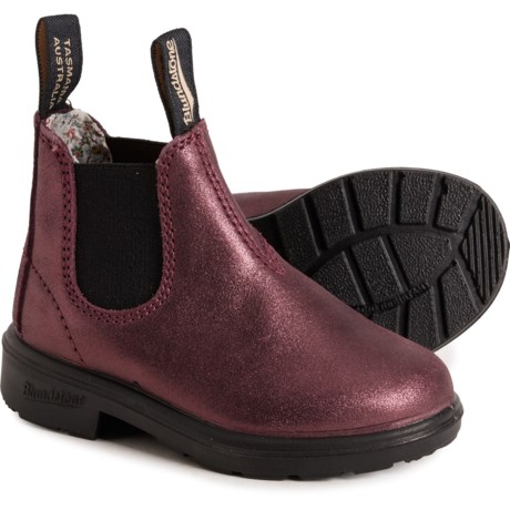 Blundstone Girls 2090 Chelsea Boots - Leather, Factory 2nds in Rose Pink