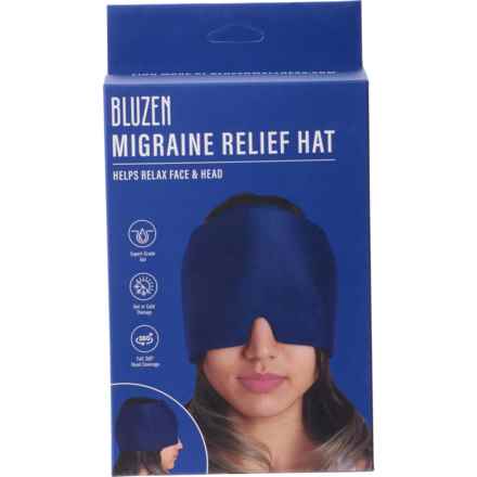 BluZen Migraine Relief Hat in Navy Blue