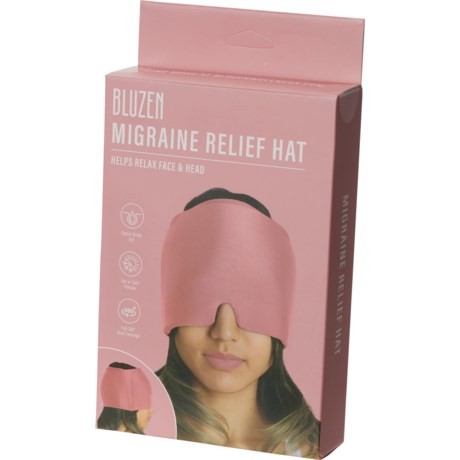 BluZen Migraine Relief Hat in Pink