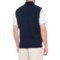 438TW_2 Bobby Jones Oversized Plaid Golf Vest - Merino Wool, Zip Neck (For Men)