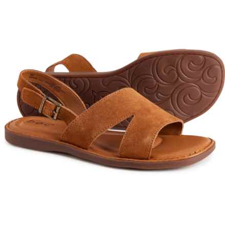 b.o.c. Didi Flat Sandals - Leather (For Women) in Tan