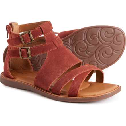 b.o.c. Dora Gladiator Sandals - Suede (For Women) in Dark Red
